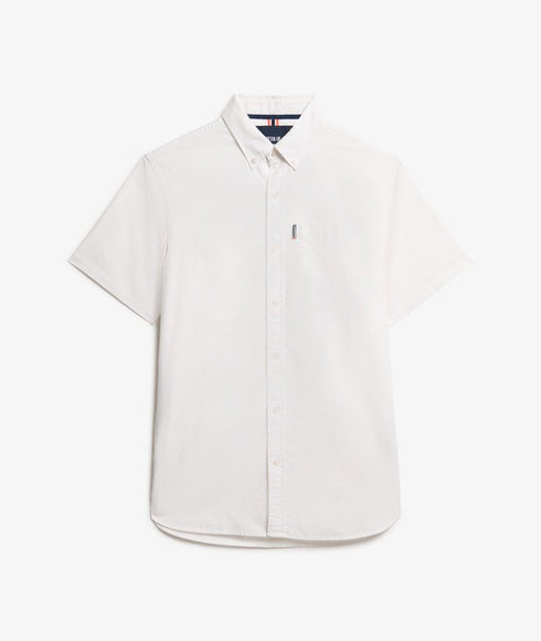 Superdry B/D Oxford S/S Shirt White
